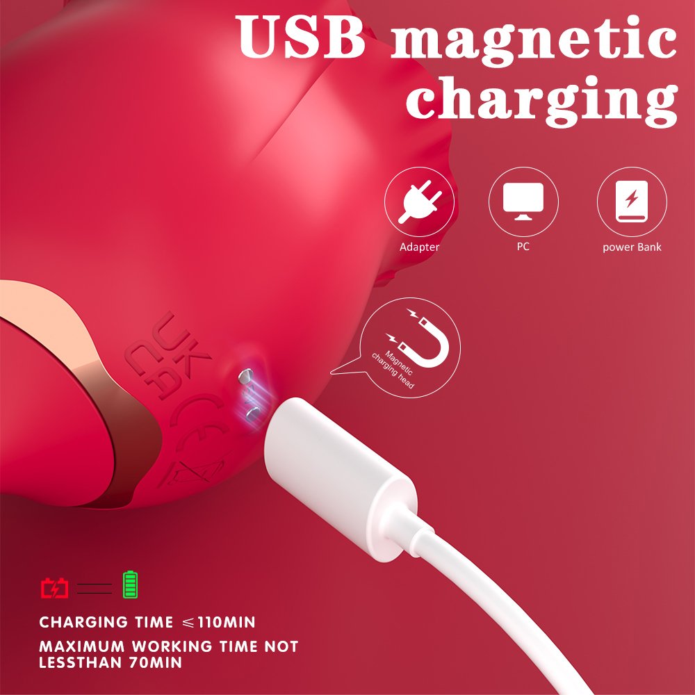 Rose Vibrator Dildo - Image 5